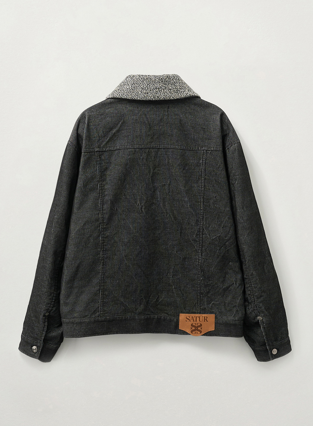 SATUR 撞色翻領燈芯絨洗舊外套 (M) Camaro Corduroy Fade Jacket