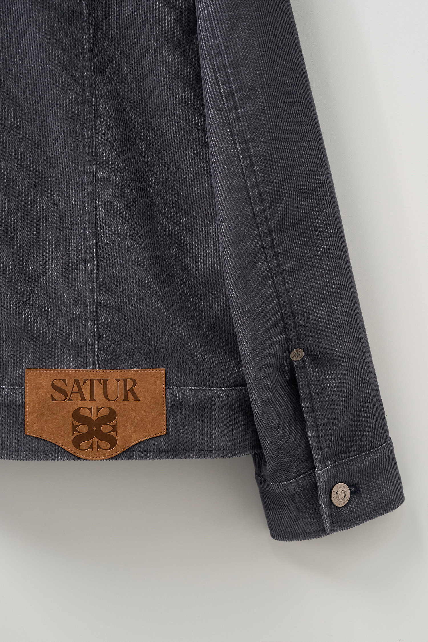 SATUR 撞色翻領燈芯絨洗舊外套 (M) Camaro Corduroy Fade Jacket