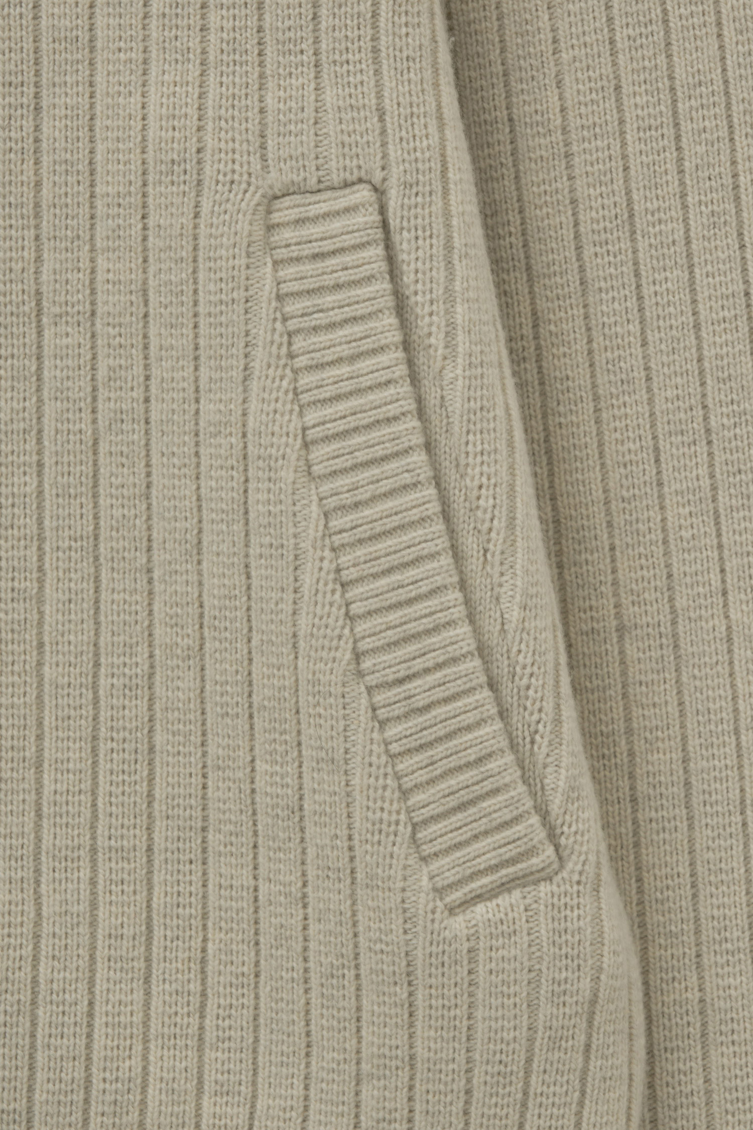 SATUR 抽針立領開襟拉鍊針織衫 (U) Faro Half Neck Knit Zip-up