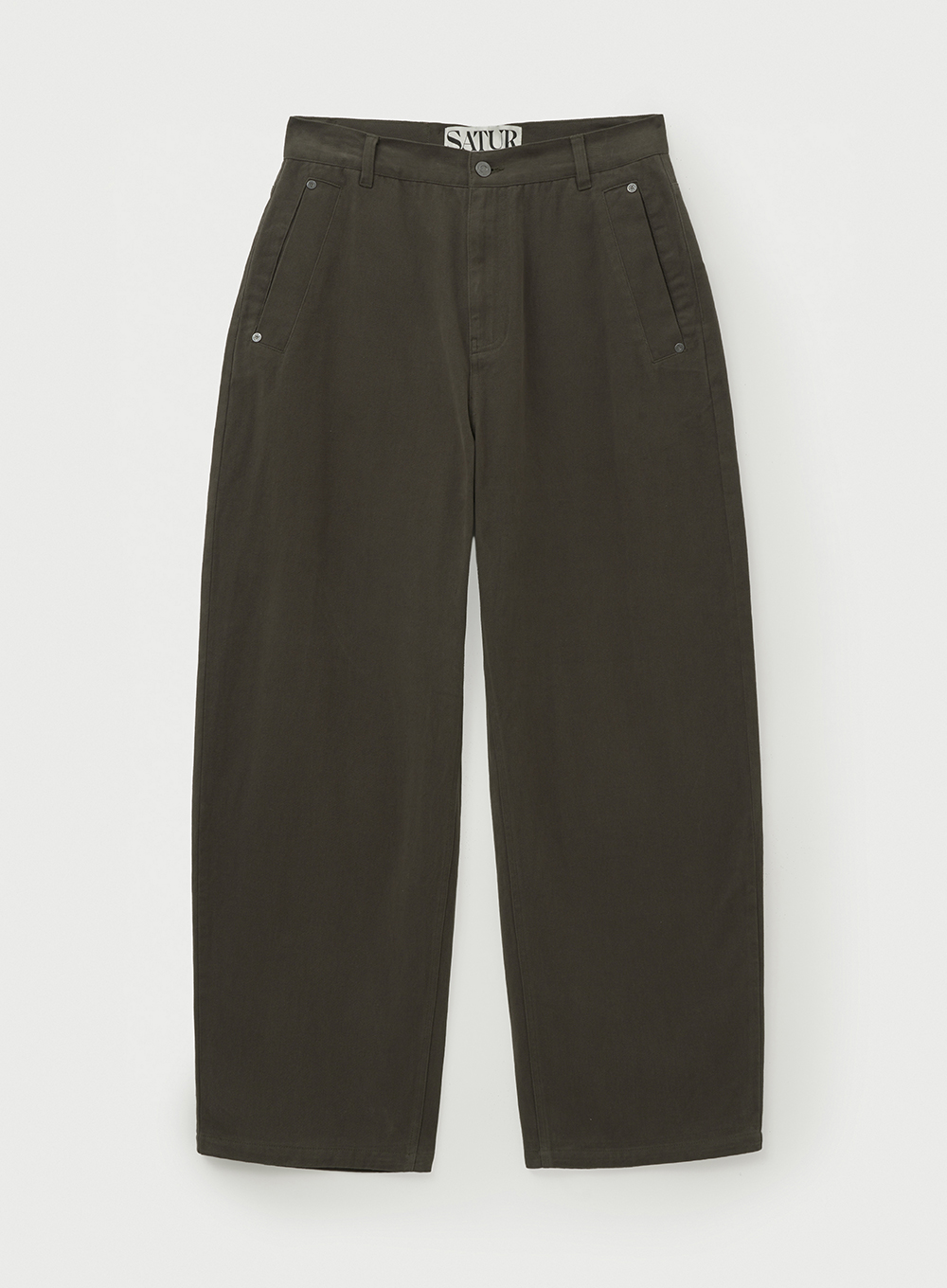 SATUR 磨毛斜紋長褲 (U) Teo Brushed Cotton Pants
