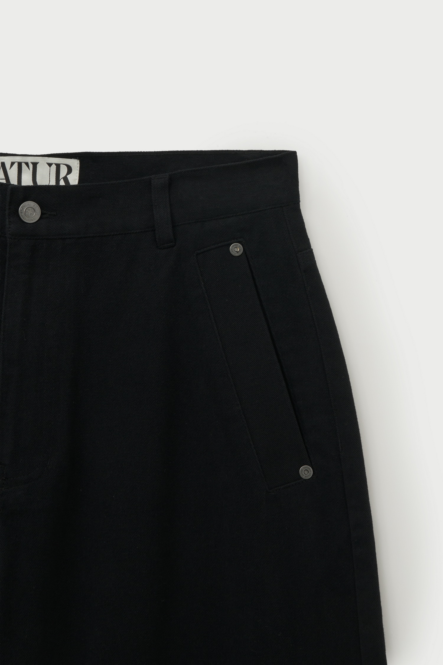 SATUR 磨毛斜紋長褲 (U) Teo Brushed Cotton Pants
