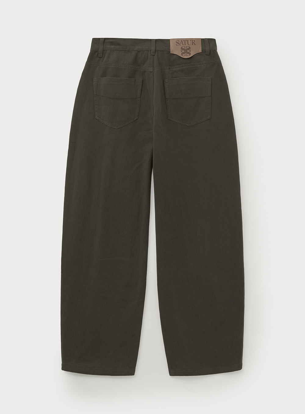 SATUR 磨毛斜紋長褲 (U) Teo Brushed Cotton Pants