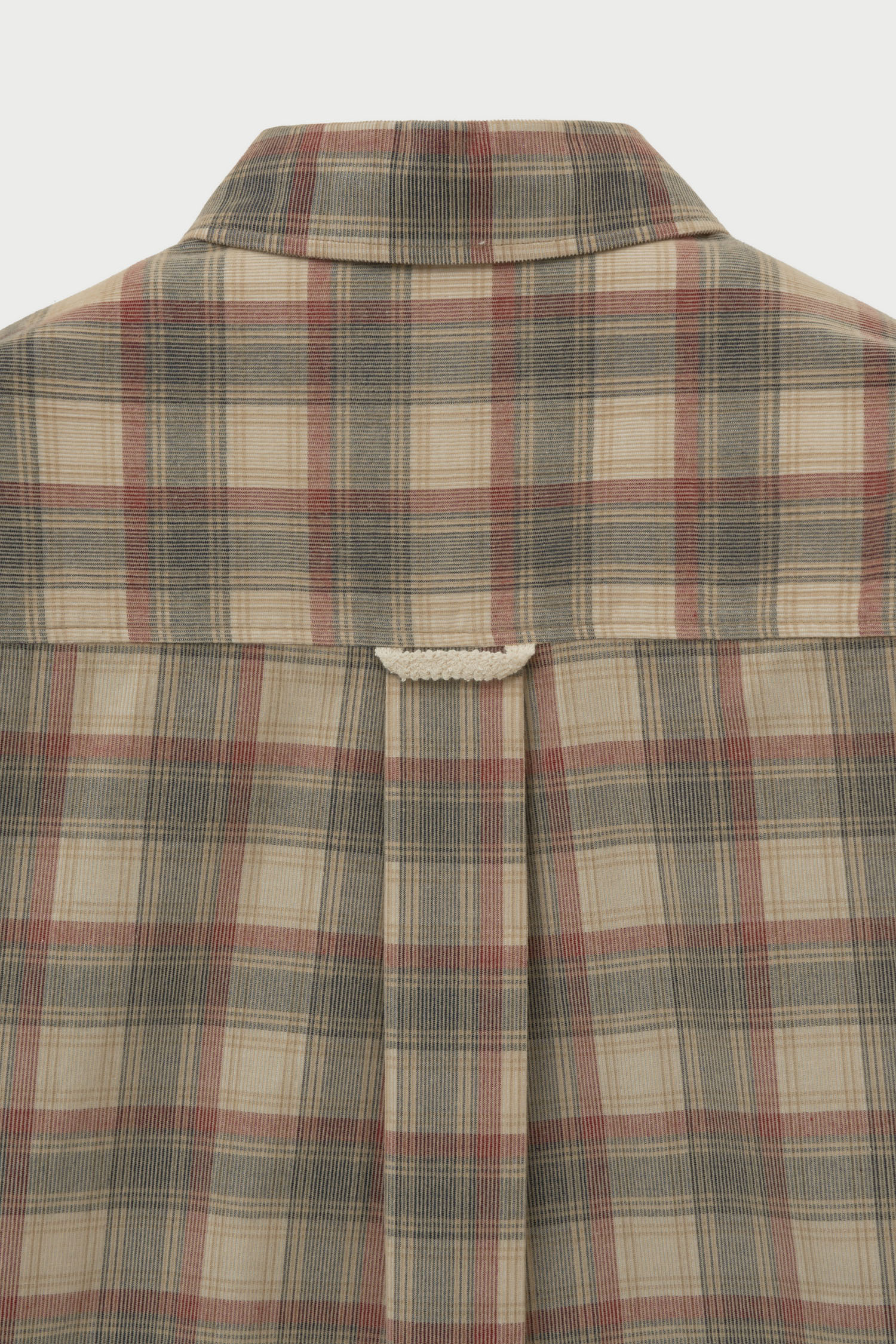 SATUR 燈芯絨格子襯衫 (U) Corduroy Check shirts