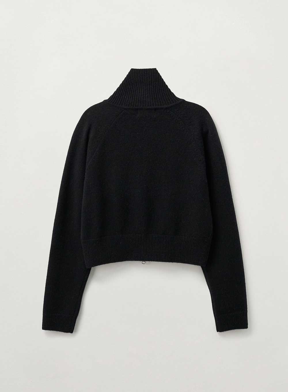 SATUR 羊絨拉鍊針織衫 (W) Signature Logo Cashmere Blend Knit Zip-up