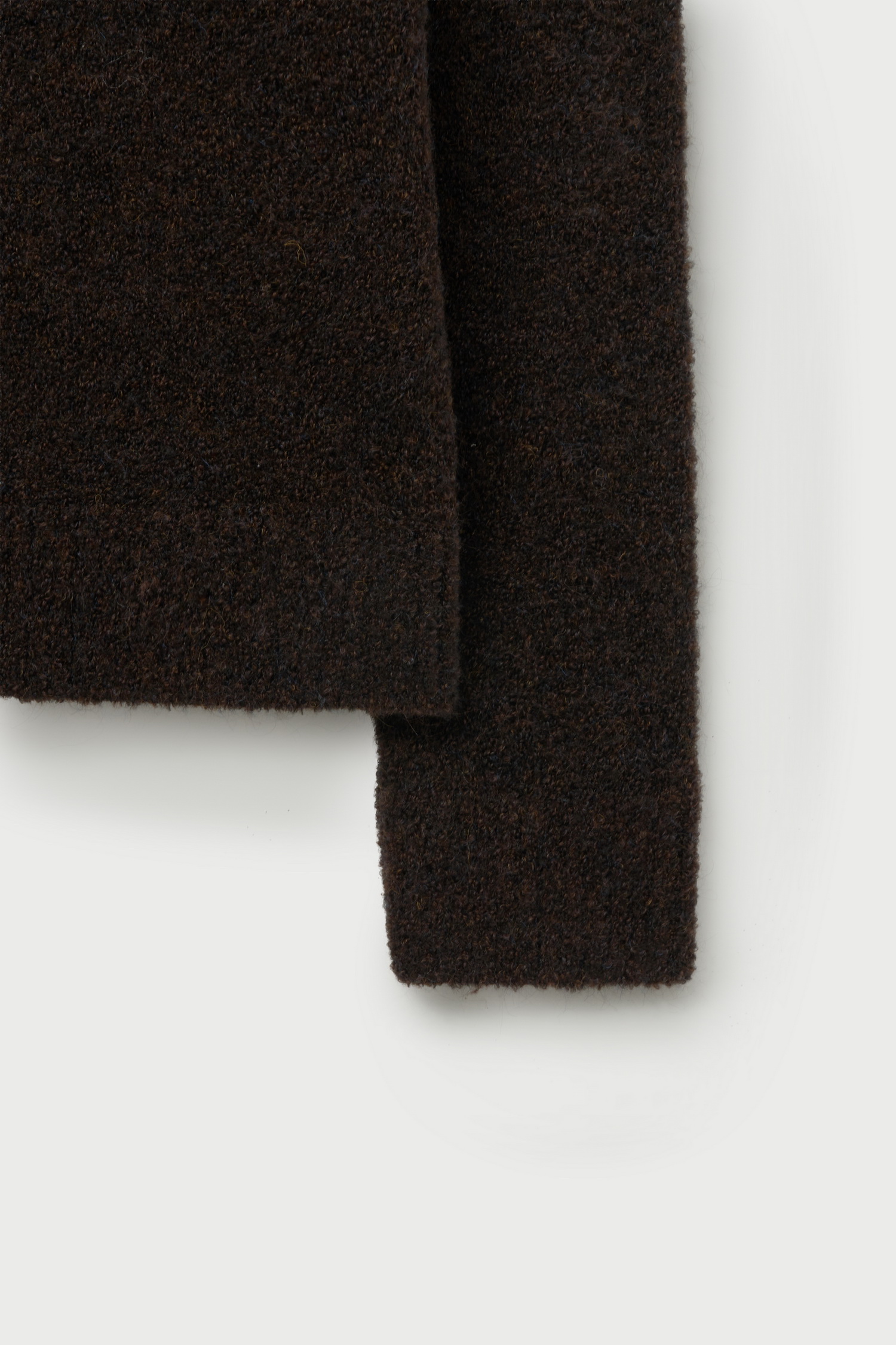 SATUR 半開襟拉鍊針織衫 (M) Fleece Half Neck Zip-up Knit