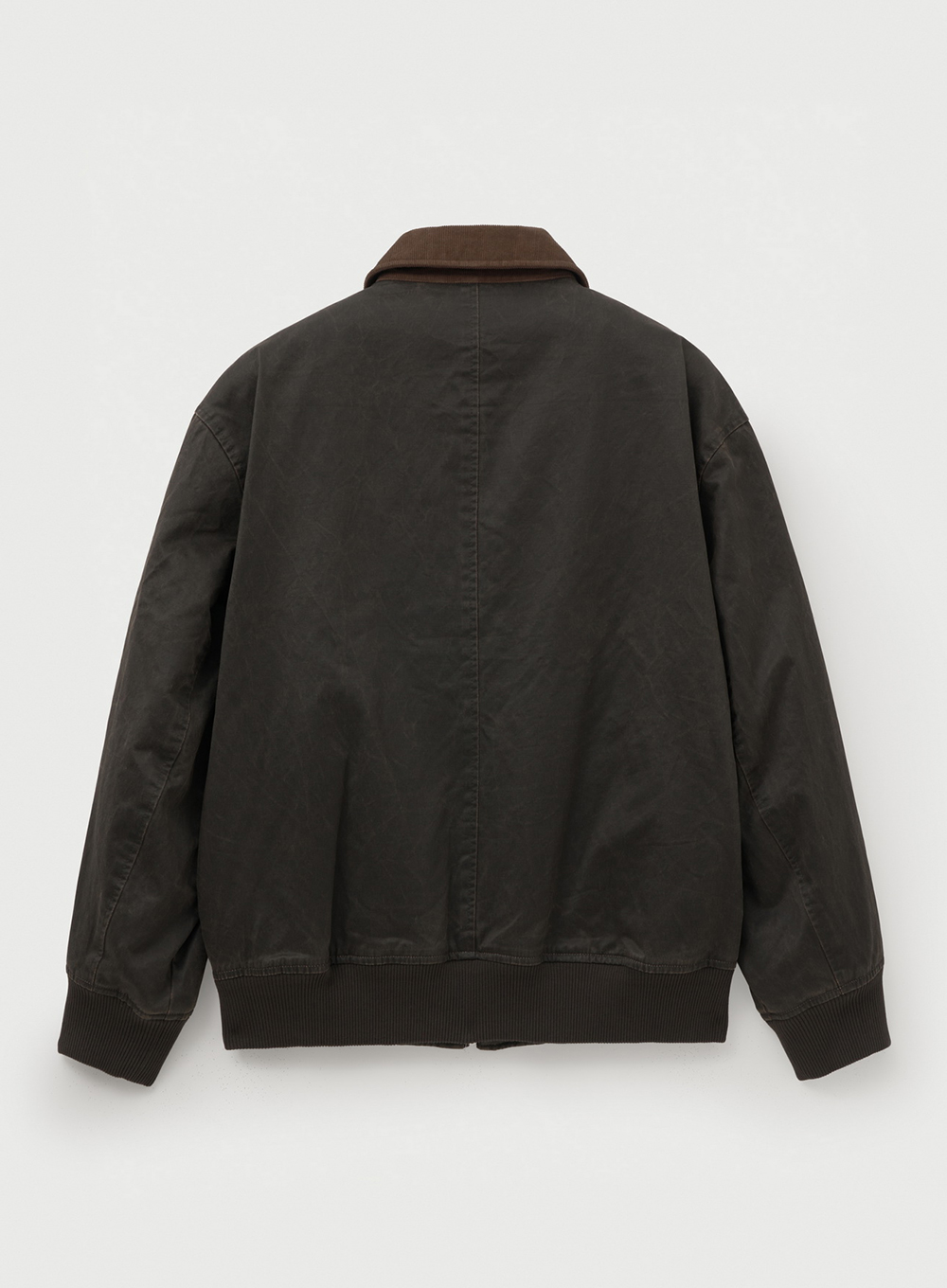 SATUR 復古洗舊飛行夾克 (U) Coated Cotton A-2 Jacket