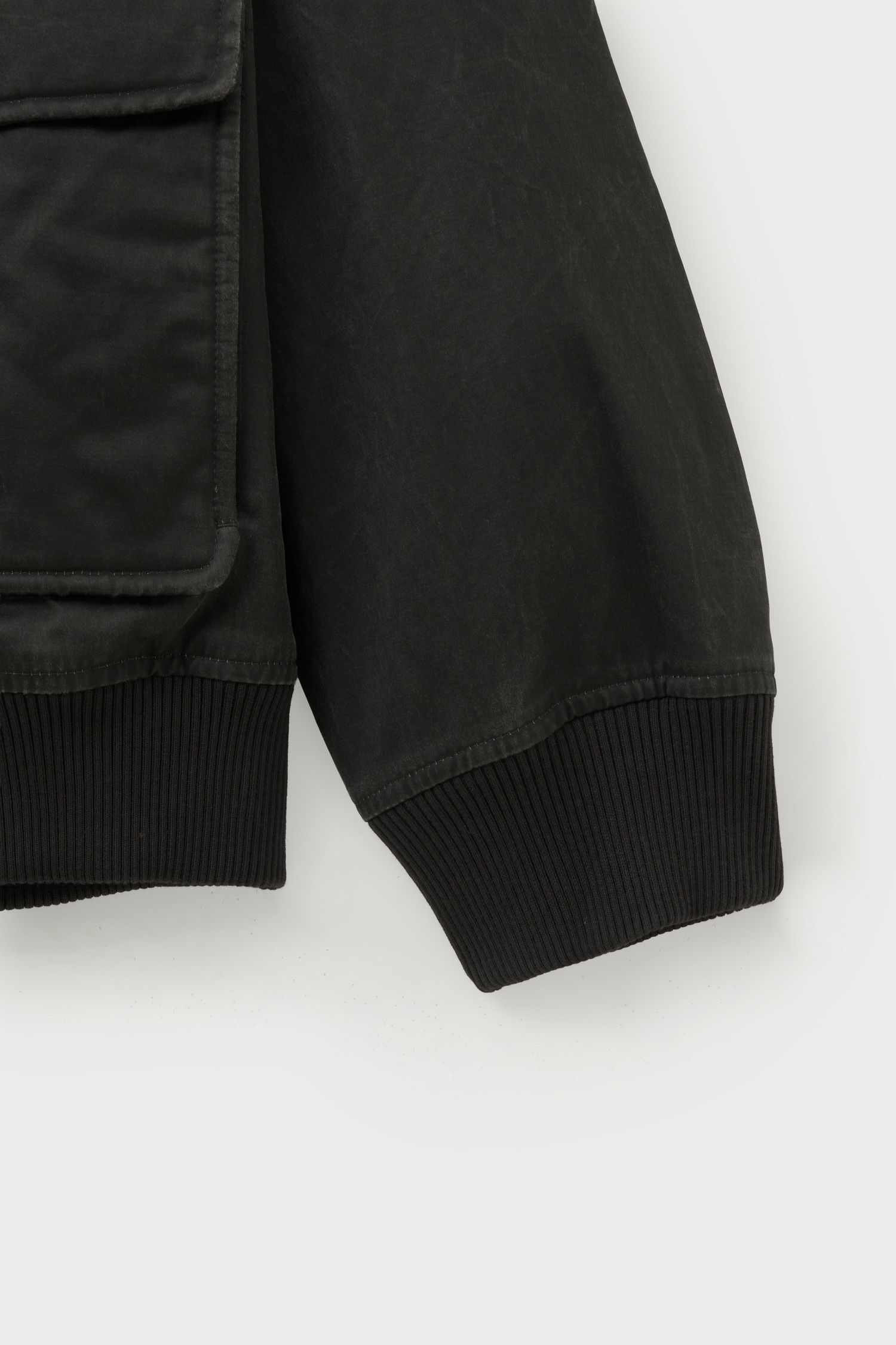 SATUR 復古洗舊飛行夾克 (U) Coated Cotton A-2 Jacket