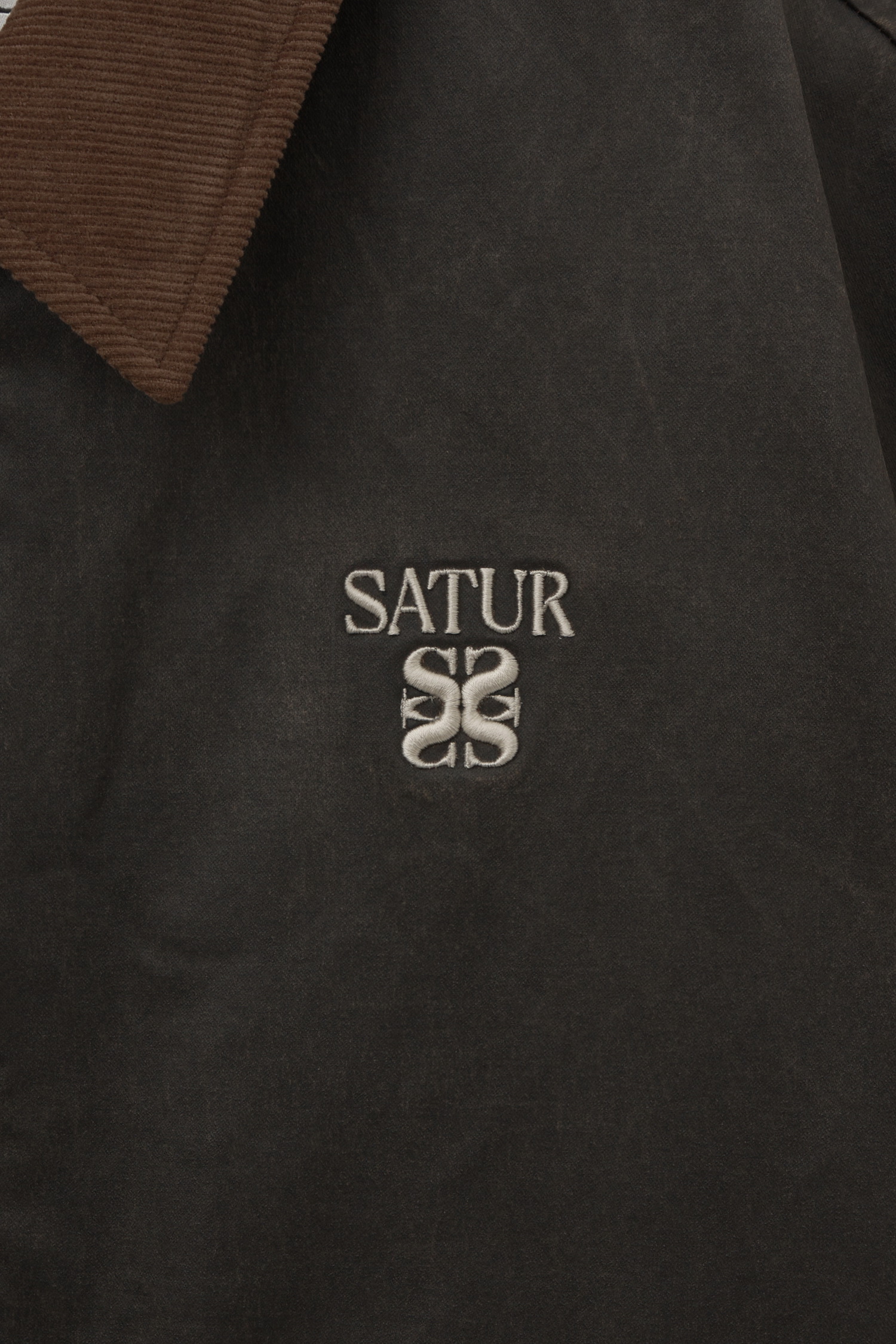 SATUR 復古洗舊飛行夾克 (U) Coated Cotton A-2 Jacket