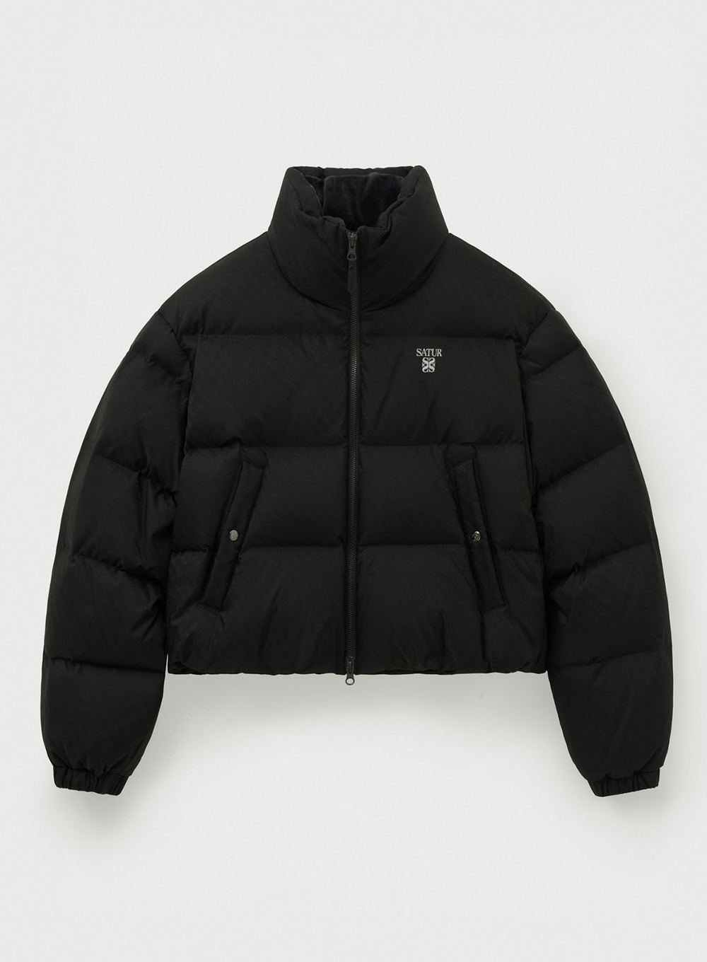 SATUR 短版立領羽絨外套 (W) Essential Stand Neck Cropped Down Jacket