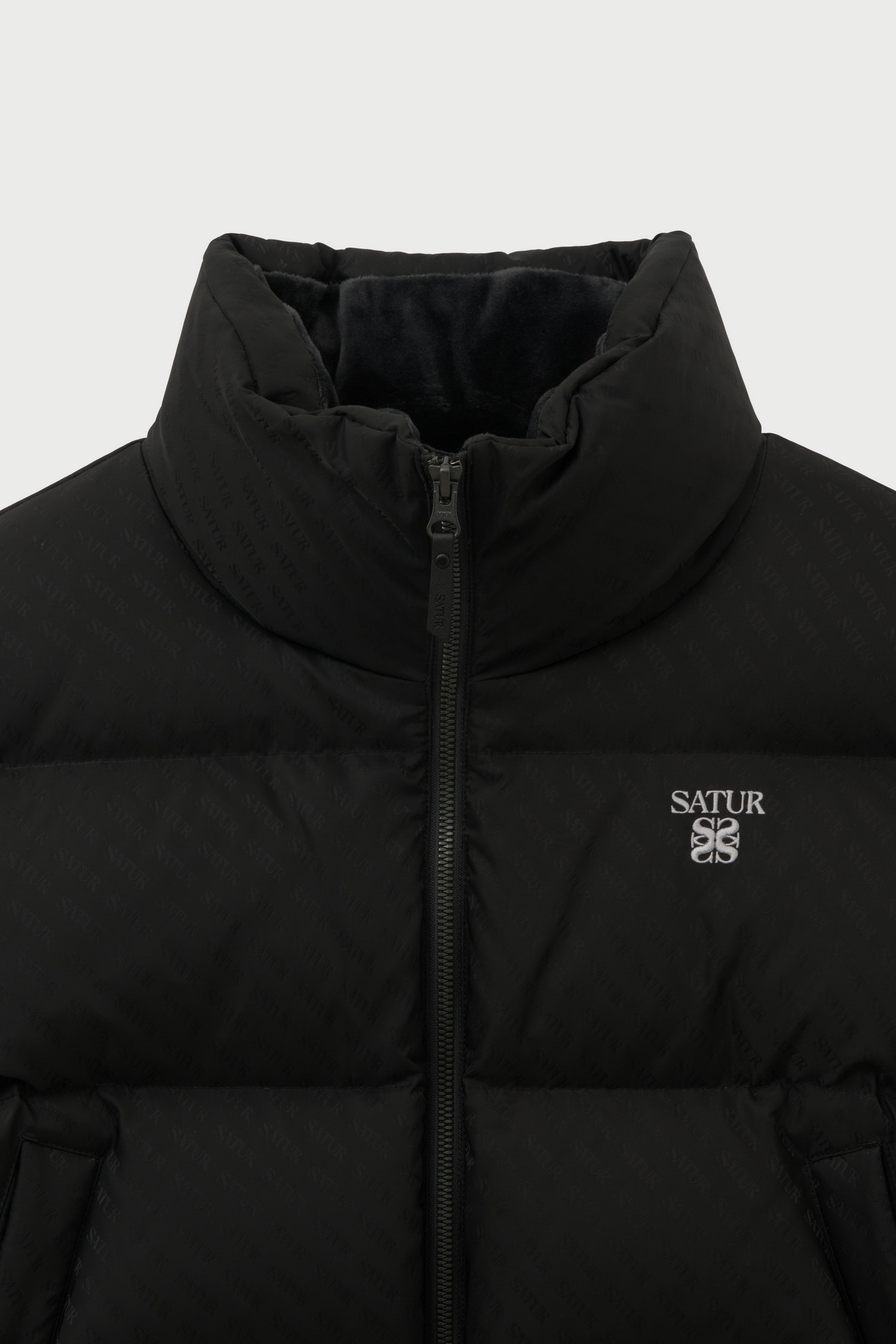 SATUR 短版立領羽絨外套 (W) Essential Stand Neck Cropped Down Jacket