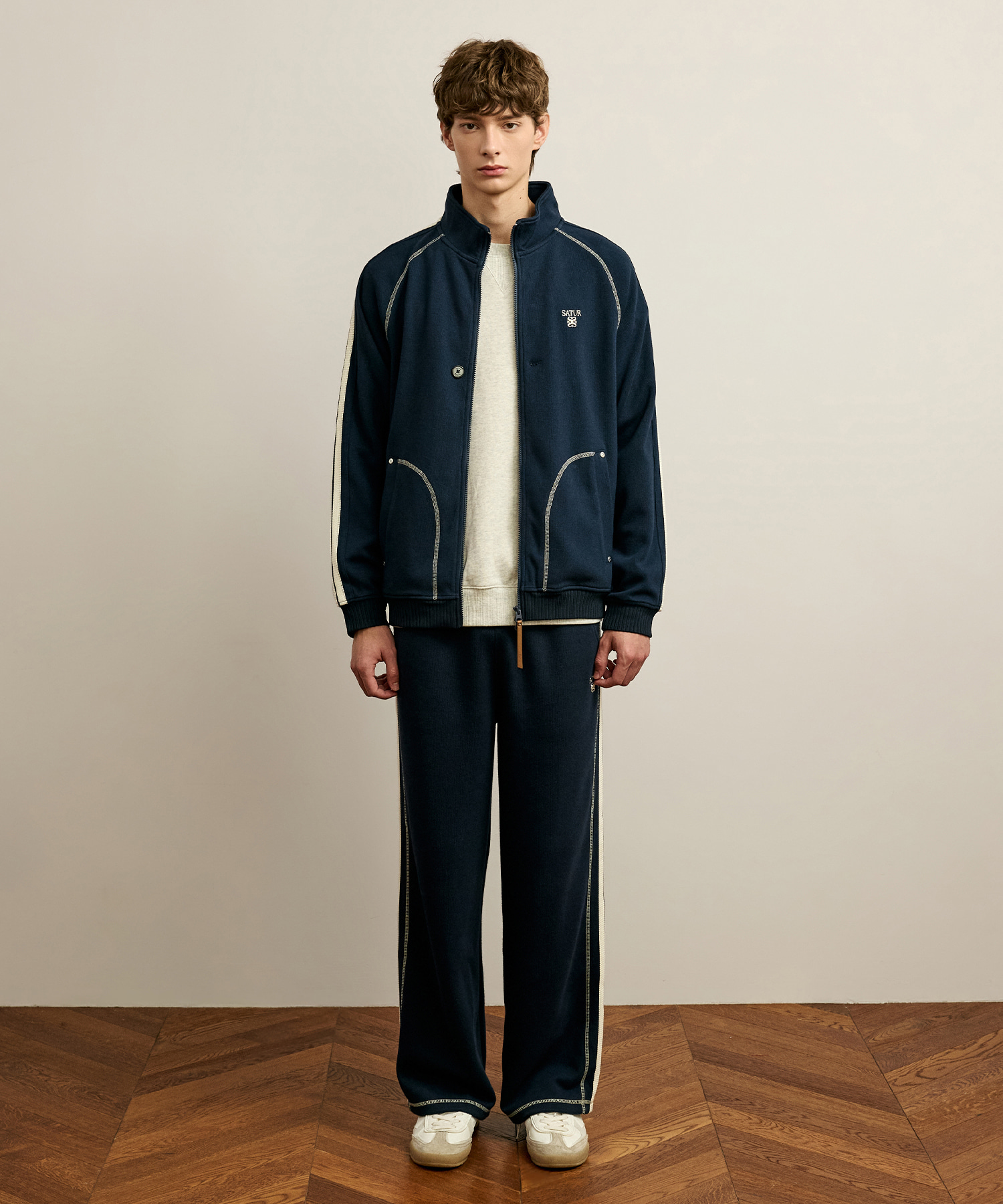 SATUR 立領運動外套 (U) Lawton Track Zip-Up