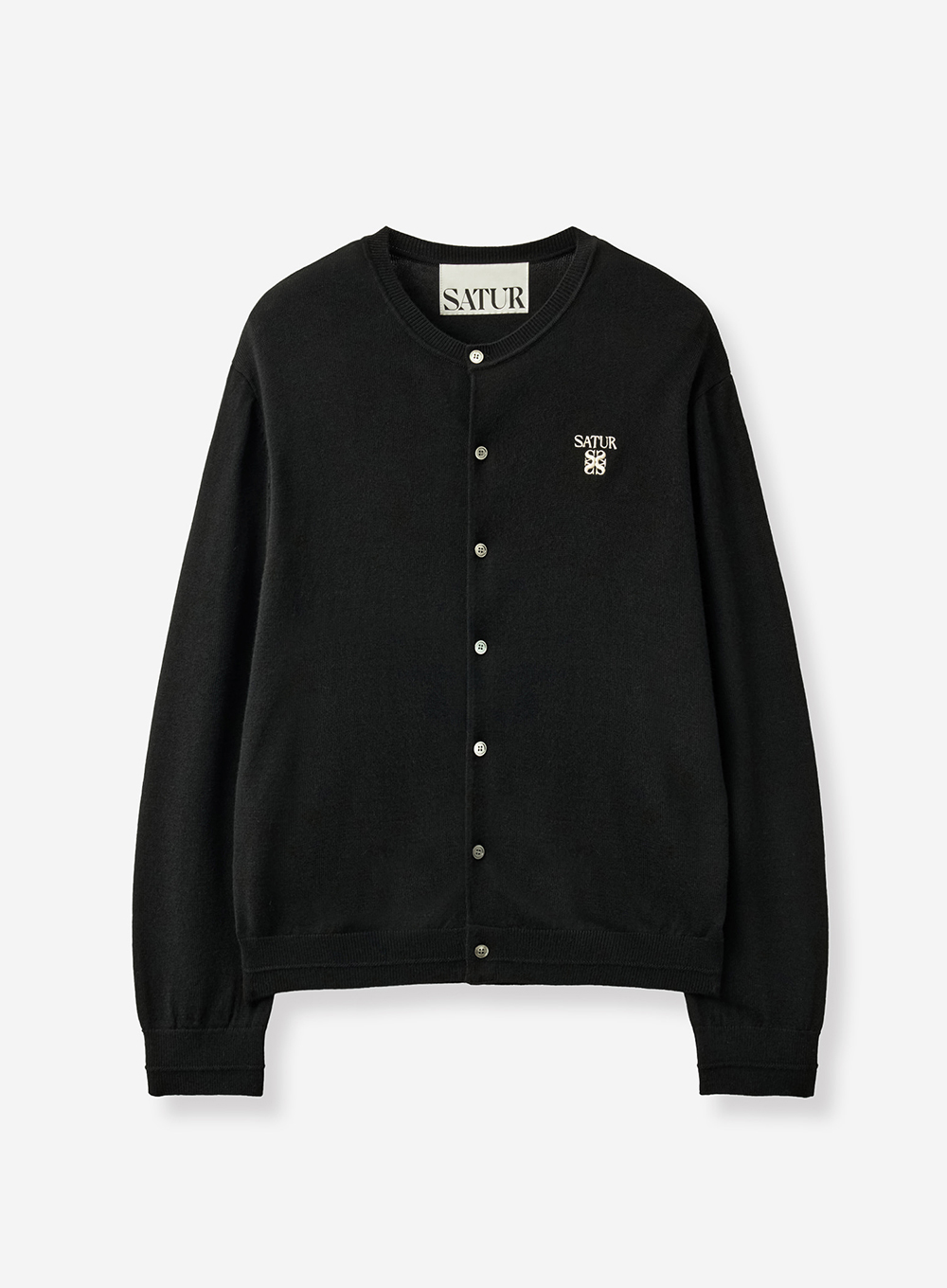 SATUR 開襟針織衫 (M) Loren Fine Cardigan