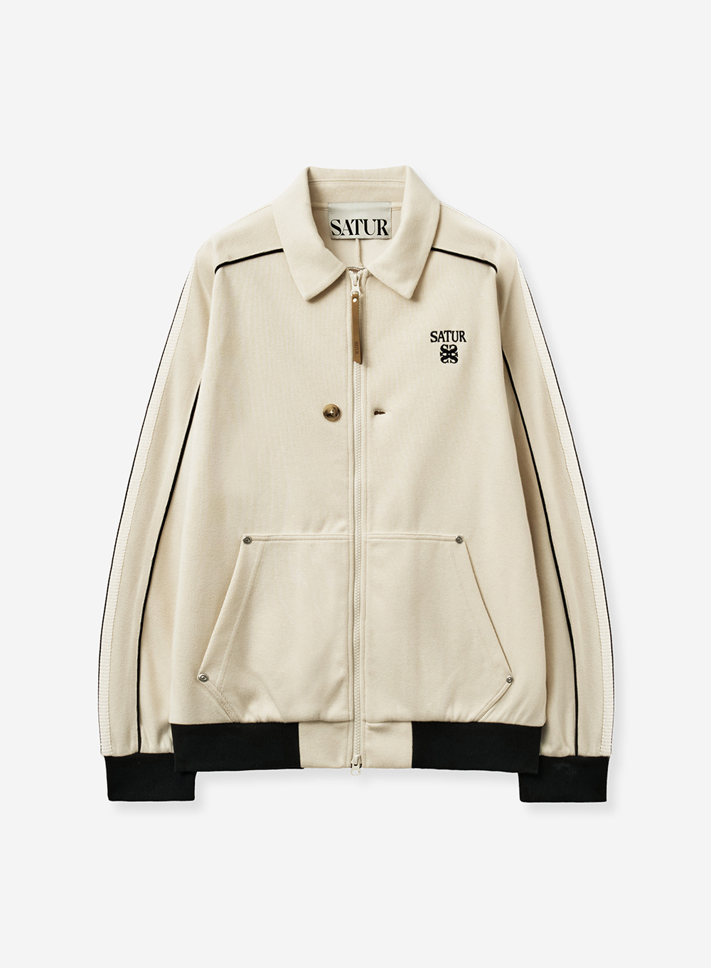 SATUR 翻領運動外套 (U) Lawton Collar Zip-Up Jacket