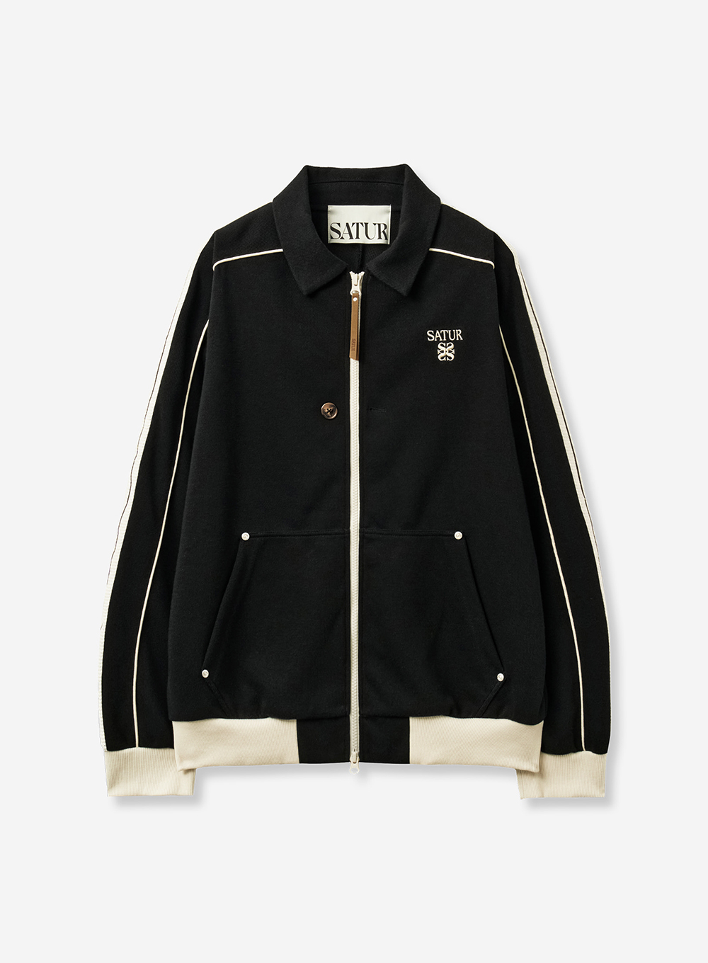 SATUR 翻領運動外套 (U) Lawton Collar Zip-Up Jacket