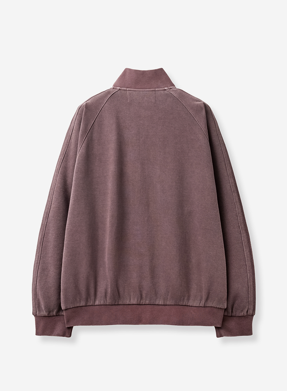 SATUR 水洗仿舊運動外套 (U) Lawton Pigment Track Zip-Up