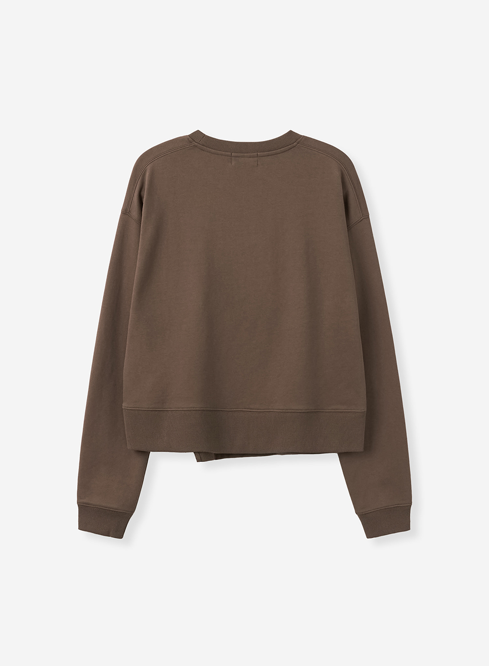SATUR 針織長袖上衣 (W) Dublin Unbalanced Sweatshirt
