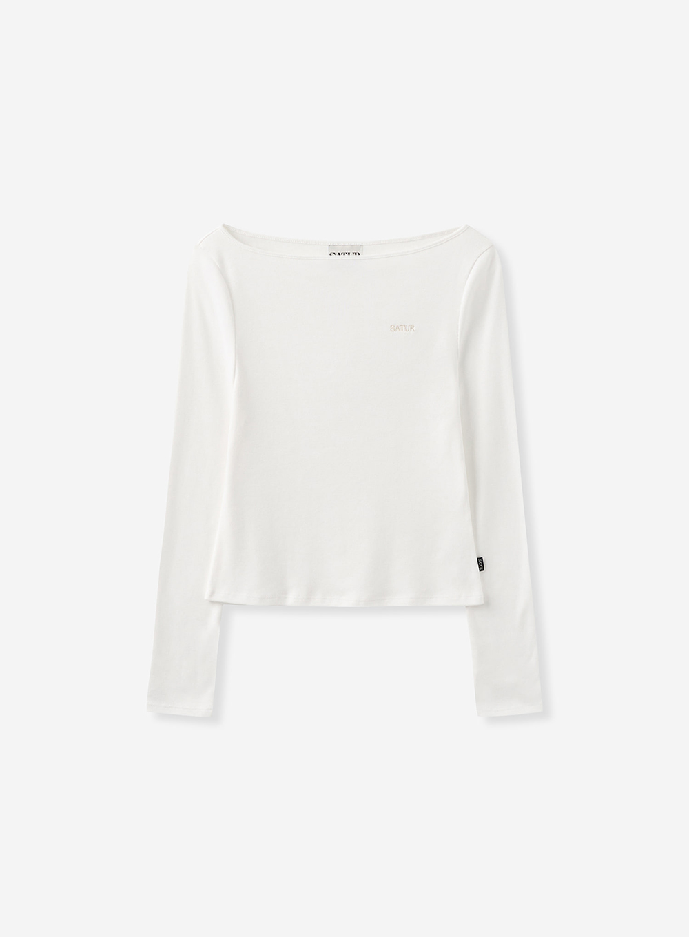 SATUR 合身針織長袖上衣 (W) Slim Fit Long Sleeve