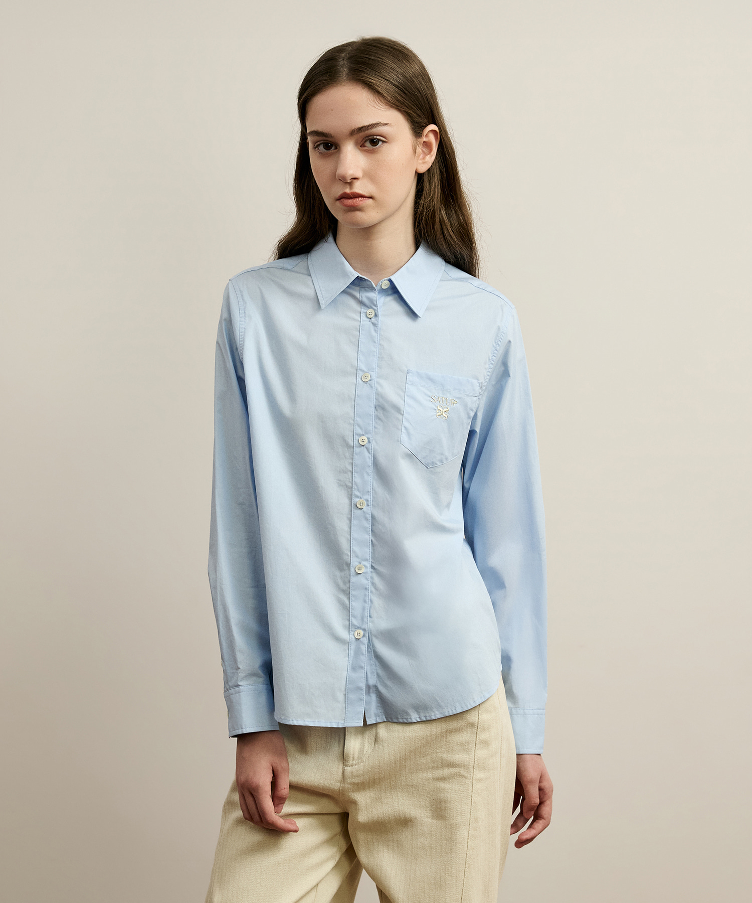 SATUR 經典長袖襯衫 (W) Loren Classic Shirt