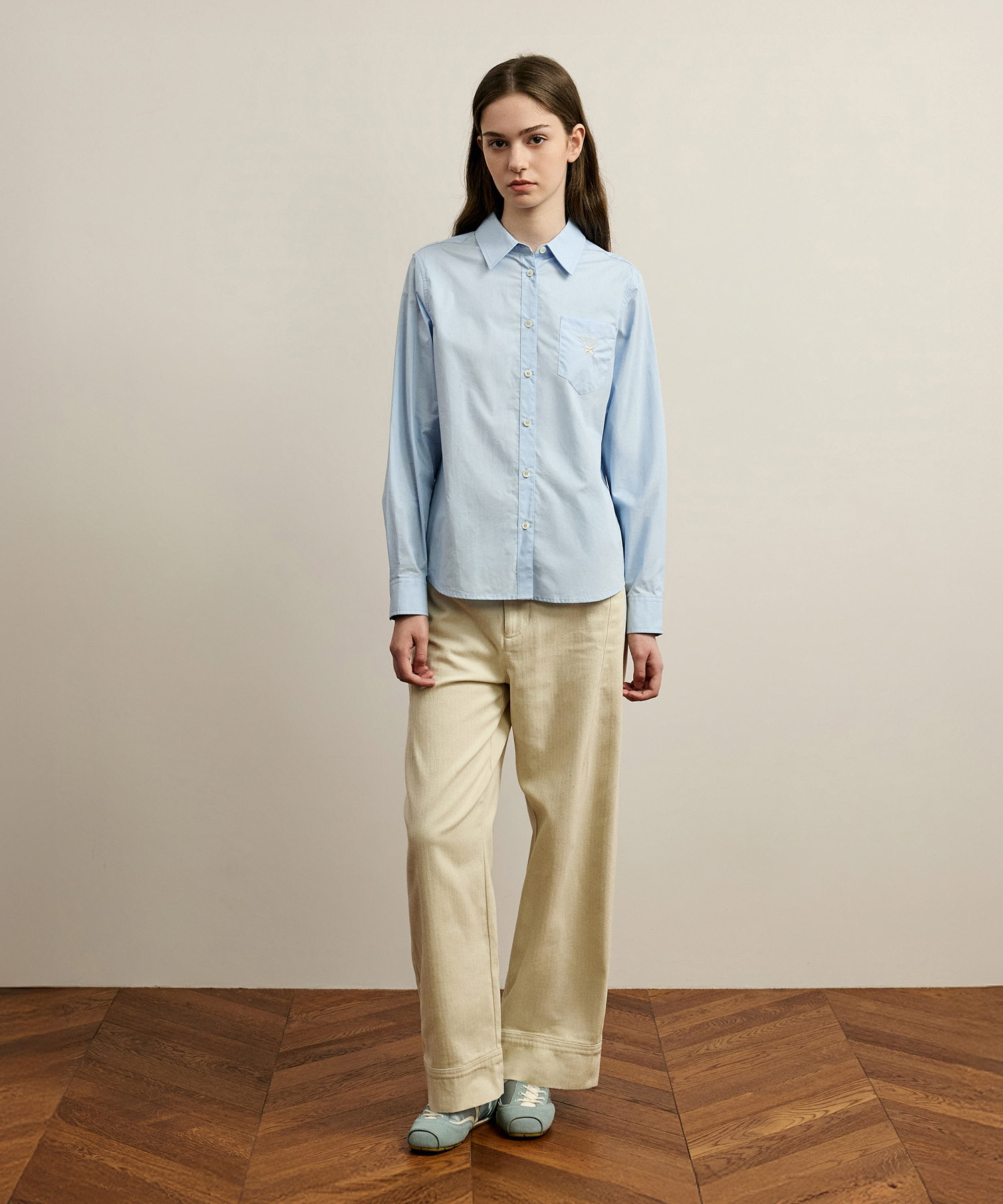 SATUR 經典長袖襯衫 (W) Loren Classic Shirt