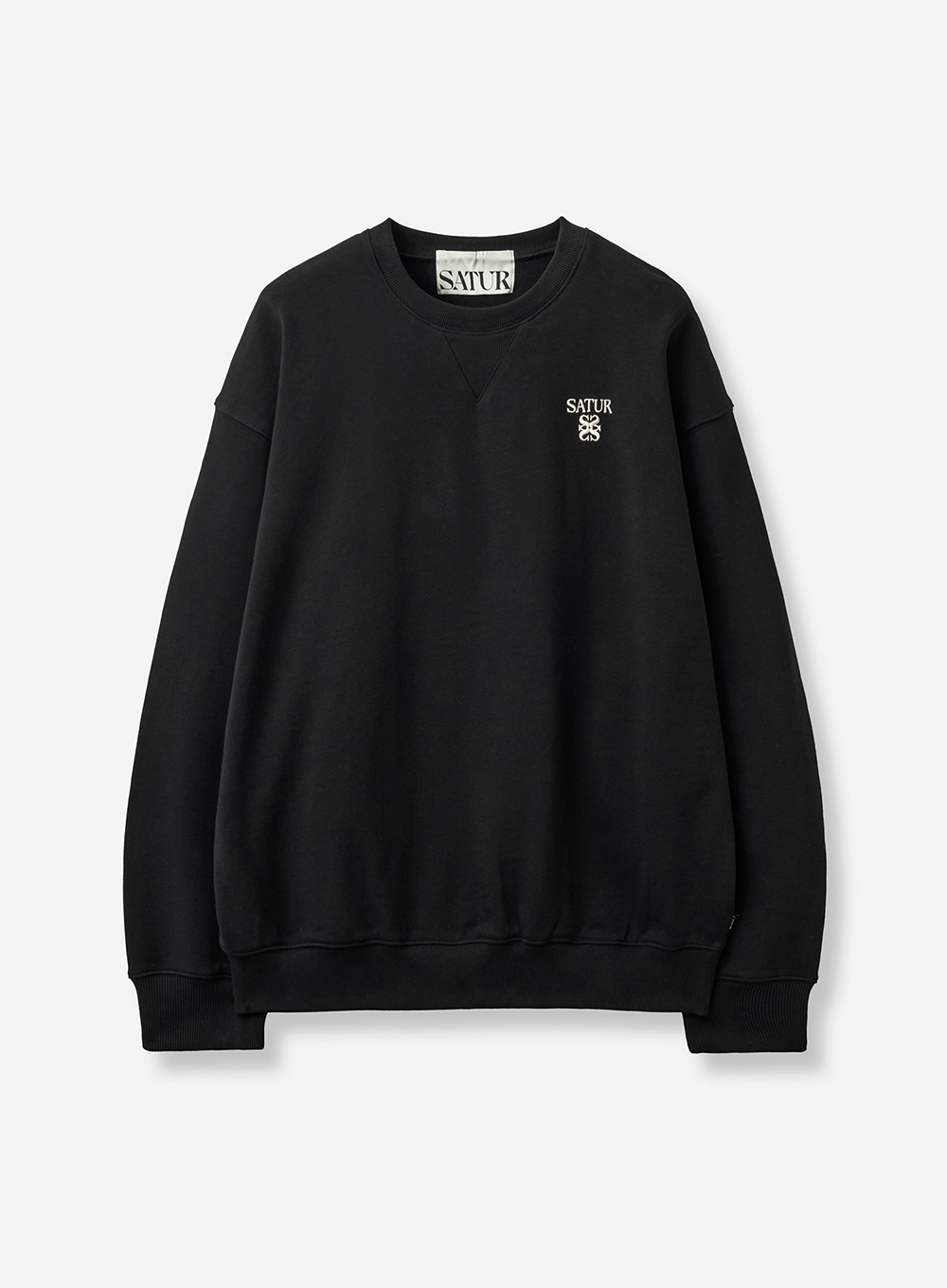 SATUR LOGO針織長袖上衣 (U) Loren Small Logo Sweatshirt