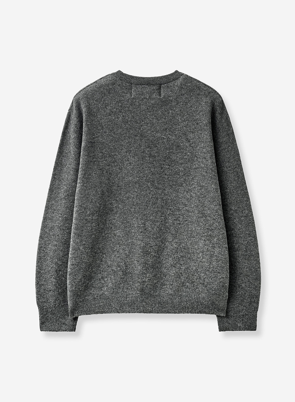 SATUR 經典LOGO緹花針織衫 (U) Basic Logo Jacquard Knit