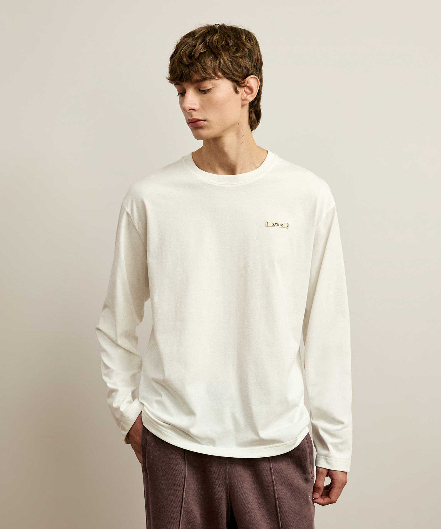 SATUR 頂級長纖棉長袖上衣 (U) Supima Long Sleeve