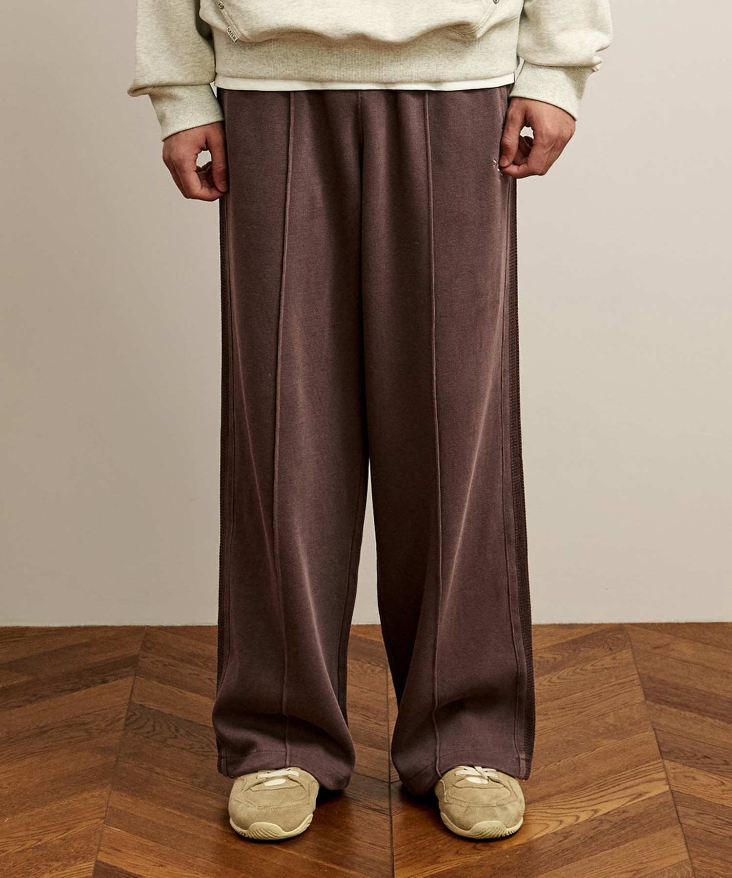 SATUR 水洗仿舊運動長褲 (U) Lawton Pigment Track Pants