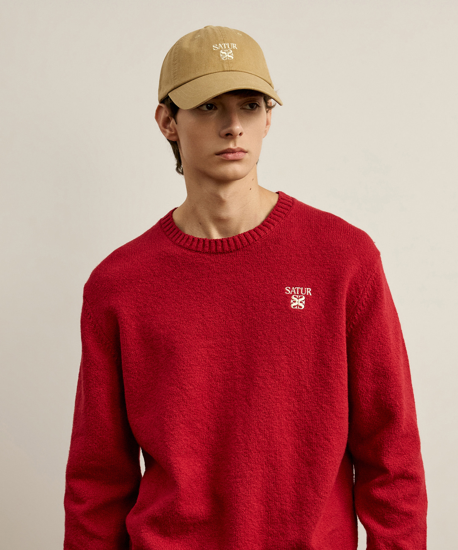 SATUR 水洗棒球帽 (U) Loren Washed Ball Cap