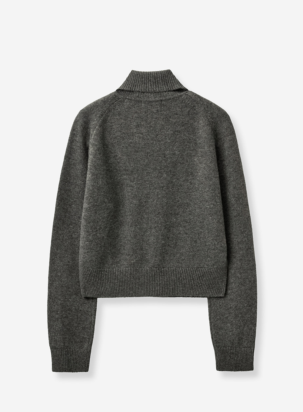 SATUR 喀什米爾混紡開襟針織衫 (W) Cashmere Blended Knit Zip-Up
