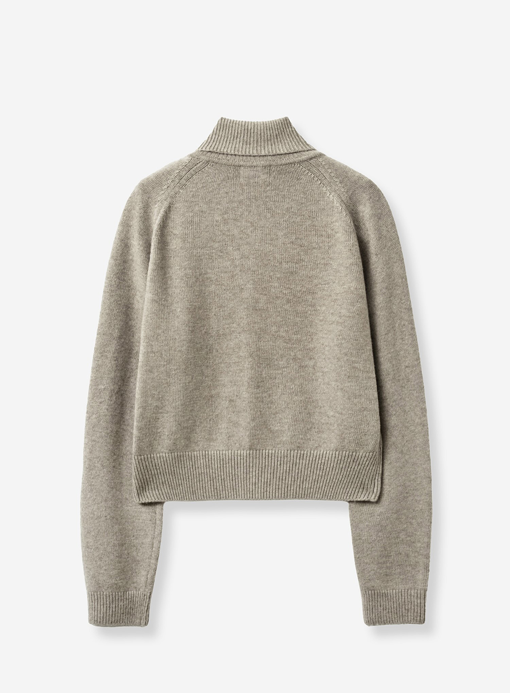 SATUR 喀什米爾混紡開襟針織衫 (W) Cashmere Blended Knit Zip-Up