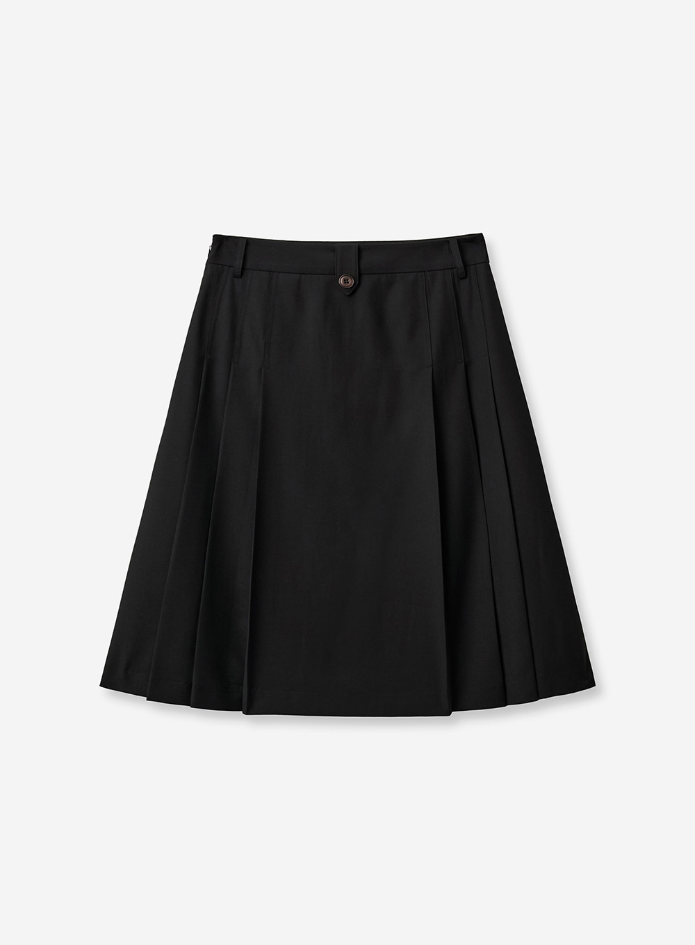 SATUR 壓褶半身裙 (W) Pleats Midi-Length Skirt