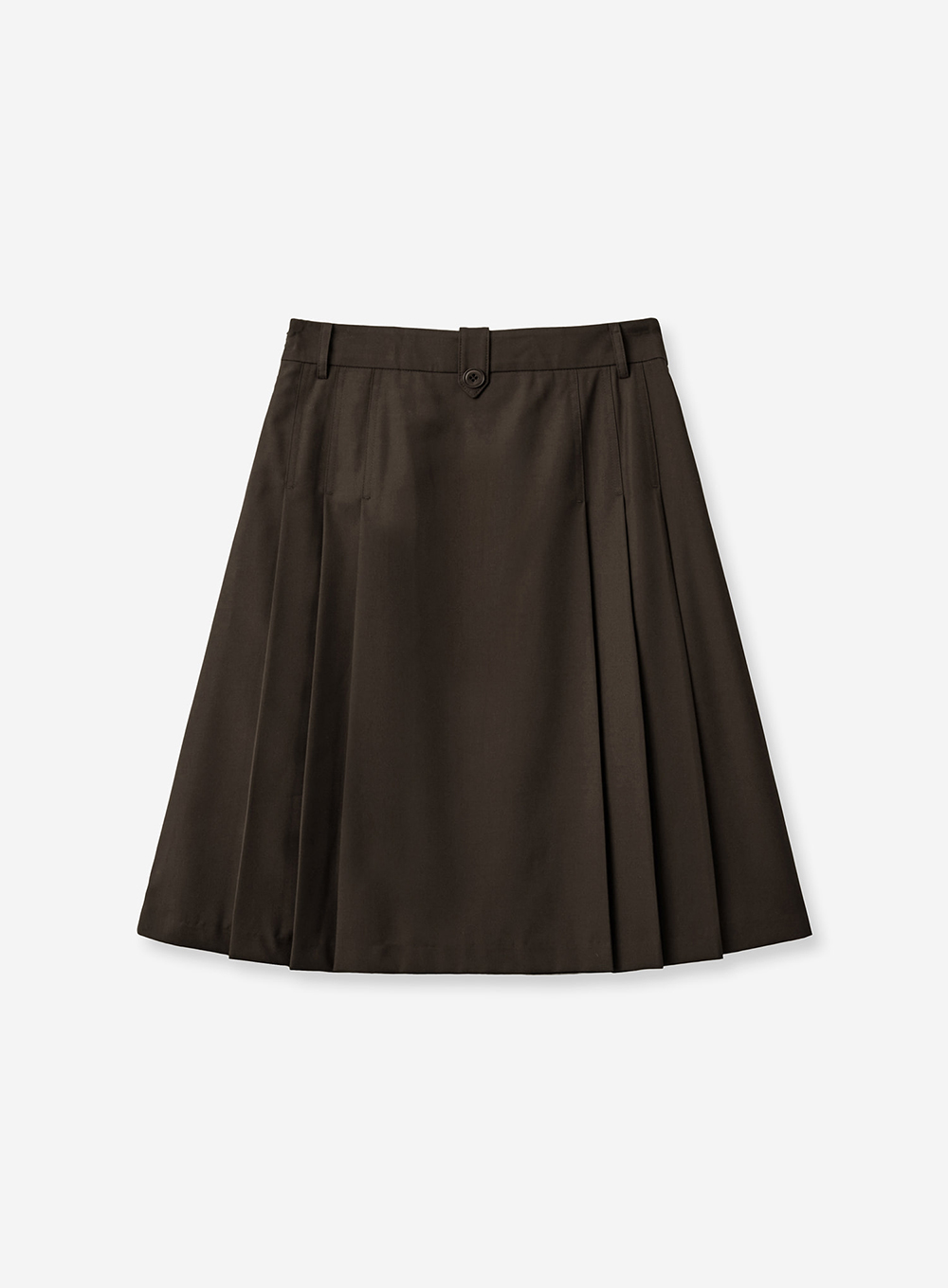 SATUR 壓褶半身裙 (W) Pleats Midi-Length Skirt
