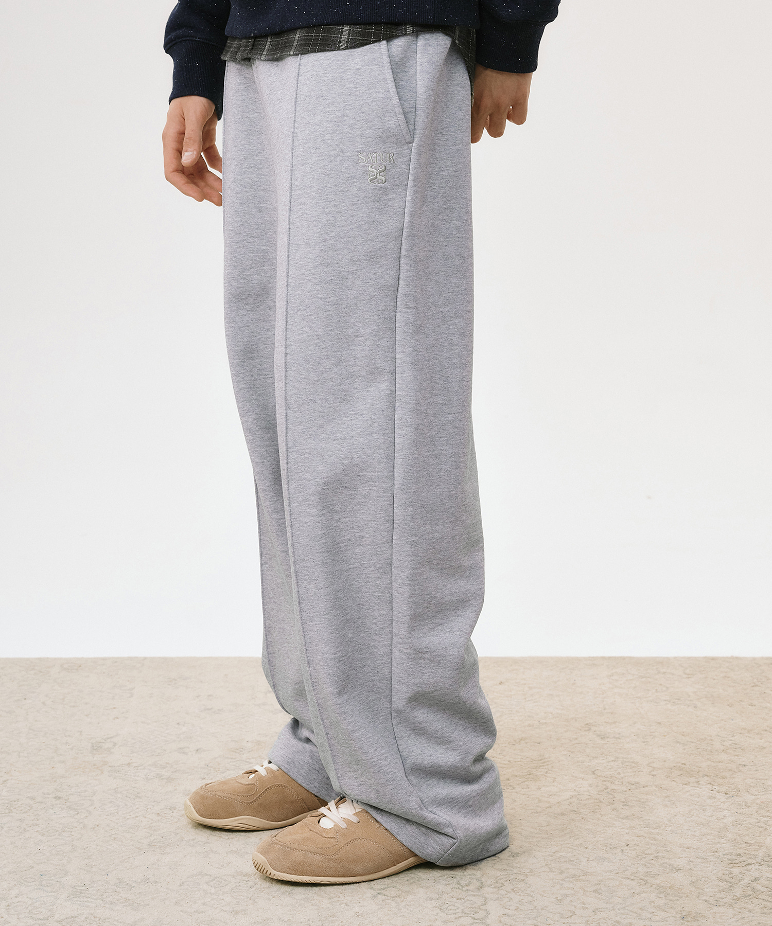 SATUR 重磅針織休閒長褲 (U) Loren Heavyweight Sweat Pants