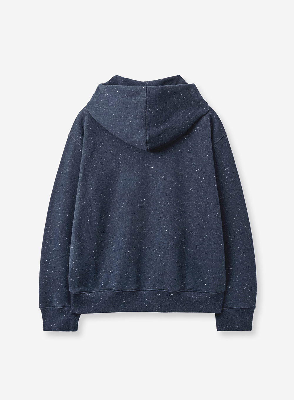 SATUR 彩點紗連帽長袖上衣 (U) Nep Hoodie