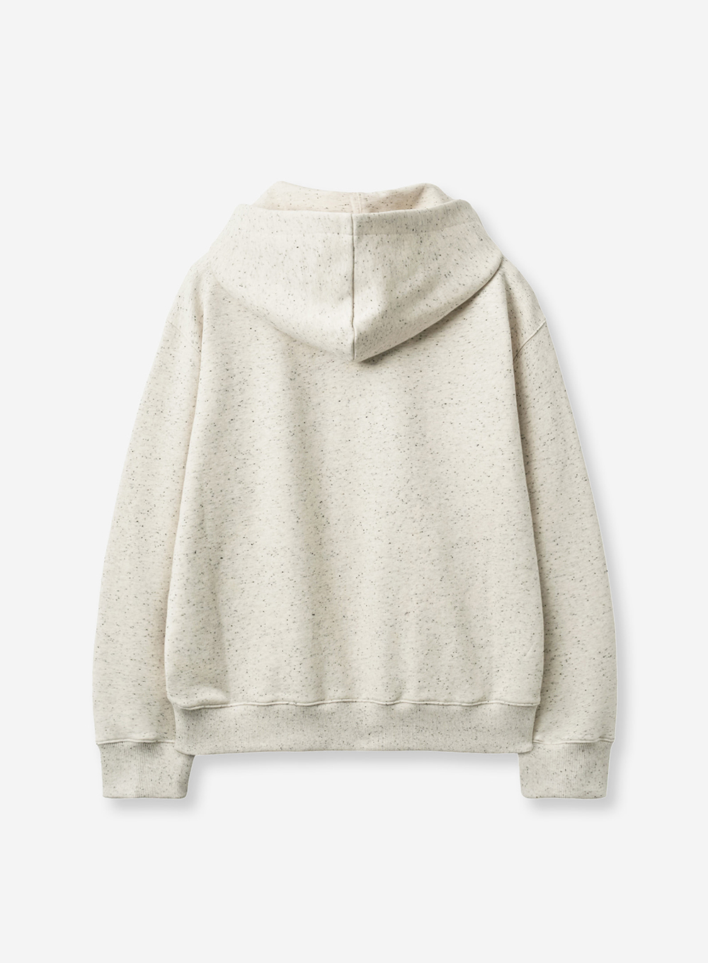 SATUR 彩點紗連帽長袖上衣 (U) Nep Hoodie