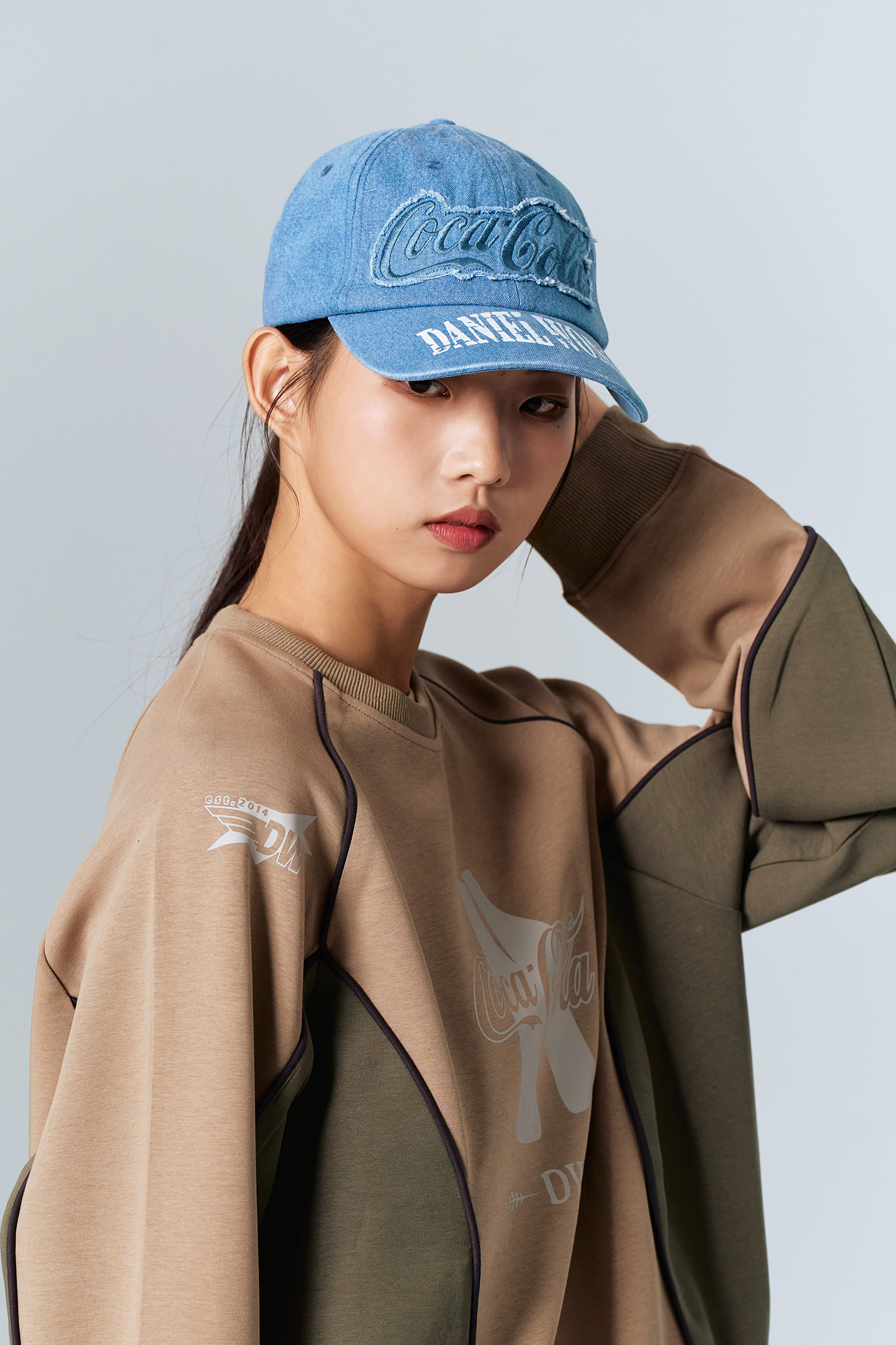 Daniel Wong x Coca Cola 復古刷舊牛仔棒球帽